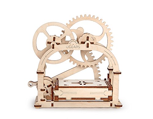 UGEARS 3D Self Propelled Model Mechanical ETUI Box