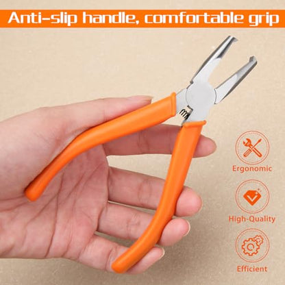 Transverse End Cutter SMT/SMD Chip Cutters Side Cutting Pliers 90 Degree Blade Front Angle Cutter with Extra Long Flat Nose Flush Cutters with 0.31 Inches Cutting Edge for Tight Places - style: 0.31"