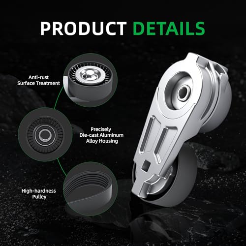 Serpentine Belt Tensioner Idler Pulley Kit for Ram 1500 5.7L V8 2013-2022 - size: for Ram 1500/1500 Classic 2013-2022