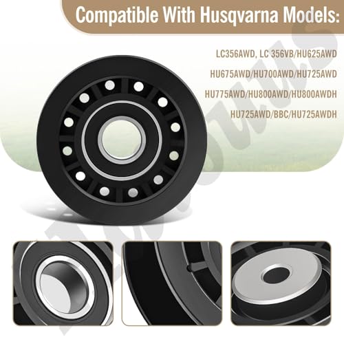 587973001/587969201 Pulleys Kit for Husqvarna Craftsman Poulan Pro Mowers - style: Pulleys Belt Kit