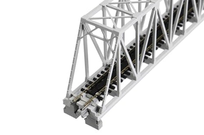 Kato N Scale 9-3/4" Truss Bridge, Gray