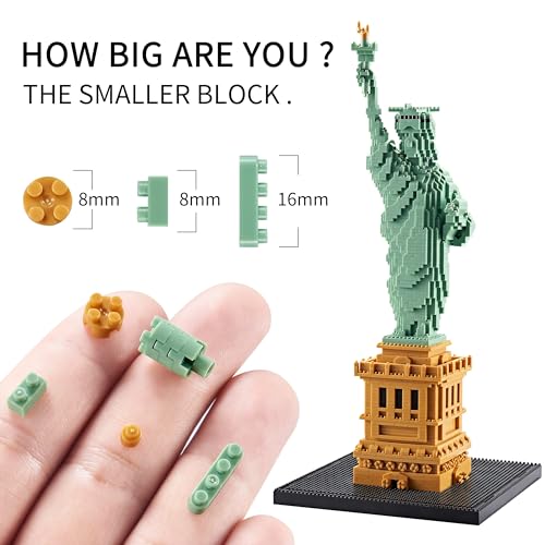 Statue of Liberty Building Block Set for Adults, New York City Architecture