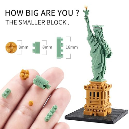 Statue of Liberty Building Block Set for Adults, New York City Architecture