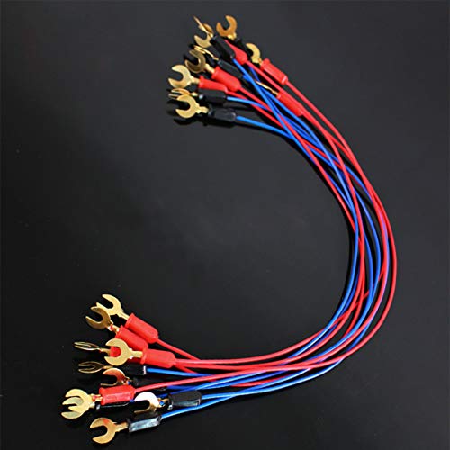 CSEC 20pcs Interconnect Circuit Wire for Physical Electrical Experiments - color: Wire Connectors