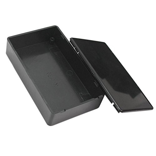 5Pcs Black Waterproof Plastic Electric Project Case Junction Box 3.94 x 2.36 x 0.98 inches(100x60x25mm).