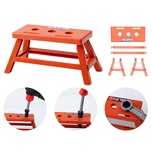 Kids Tool Set, 55 Pcs with Box and Electronic Toy Drill for Child Ages 3+