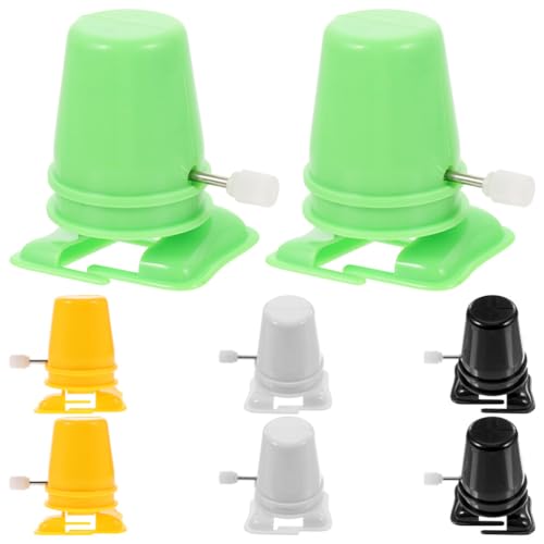 Toyvian Clockwork Robot Movement DIY Wind up Toy Mechanism for Kids Handcraft Projects Clear Visible Mini Movement for Walking Robot Toys 1.77 X 1.77 X 1.37 in 8 Pack