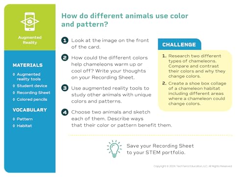 Science STEM Activity Cards Ages 8+ - style: Ages 8+