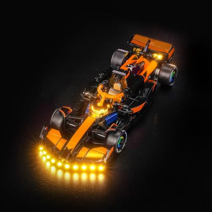 Upgraded Led Light Kit Compatible with LEGO McLaren F1 Team MCL38 Race Car Building Set, Lights Decoration Compatible with LEGO 77251 (Model Not Included) - style: Classic Version 77251