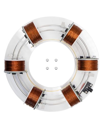 6 Coils Ring Electromagnetic Accelerator Cyclotron