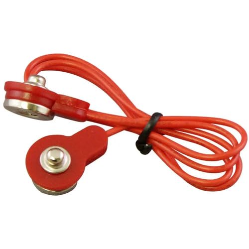 (5 Pack) Replacement for SNAP Circuits 6SCJ2 Replacement Part 18" RED Jumper Wire M-M
