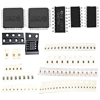 Gikfun DIY SMD SMT Welding Practice Soldering Skill Training Board NE555 CD4017 Water Flowing Led DIY Kit EK1885 - size: 80mm x 60mm