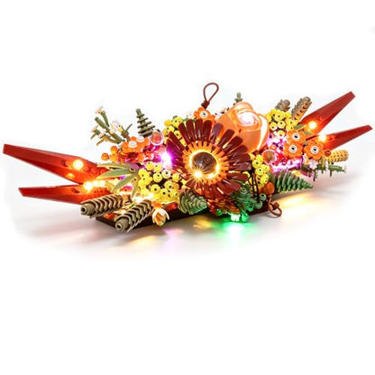 LED Light Kit for Lego Dried Flower Centerpiece Set 10314, Compatible with Lego Flowers Artificial Plants- NOT Included The Model - color: Dried flower 10314