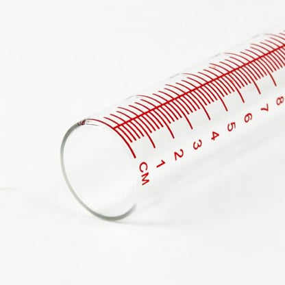 7'' Capacity Rain Gauge Replacement Tube Glass, 2 Pcs - color: Red-2 PCS