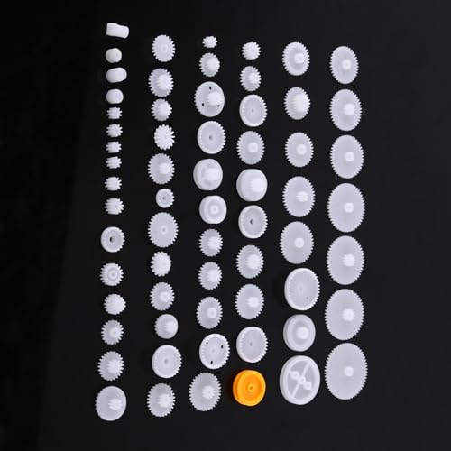 64 Type Plastic Gear Set for DIY Toy Motor Car Robot(64 Types)