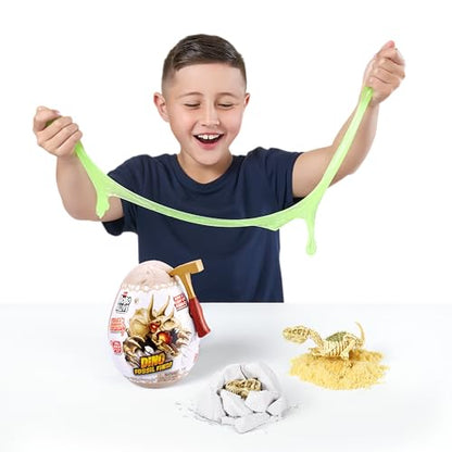 Robo Alive Mini Dino Fossil Find (2 Pack, Troodon & Kosmoceratops) by ZURU Boys 5+ Dig and Discover, STEM, Excavate Prehistoric Fossils, Educational Toys, Great Science Kit Gift for Girls and Boy - color: Troodon+kosmoceratops