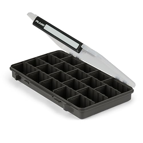 Plano StowAway 3700 Stow Tackle Box, with Corrosion-Preventive Rustricor, Single Latch Design, Transparent DuraView Lid, Stackable Storage for Fishing Bait, Lures and Gear - size: 3700, style: New Model