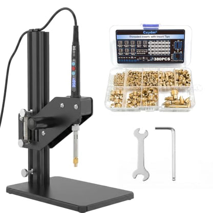 Vertical Heat Set Insert Tools Kit 200mm Working Height for 3D Printing - size: 200mm