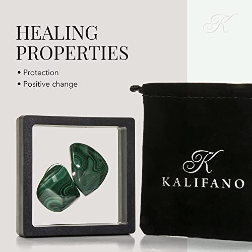 KALIFANO Malachite + Tumbled Stone Mix
