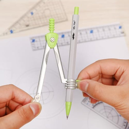 Mr. Pen- Geometry Set, 7 pcs, Compass for Geometry Compass Math