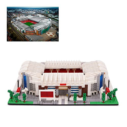 Micro Mini Blocks, Football Stadium Series Model Mini Building Blocks Architecture Model Building kit (Old Trafford) - color: Old Trafford Court