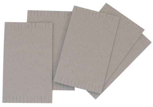 INOVART Cardboard Mini Weaving Looms, 3-1/2" x 6" - 24 Per Pack - size: 3-1/2"x6", style: 24 Looms Per Package, 3-1/2" x 6"