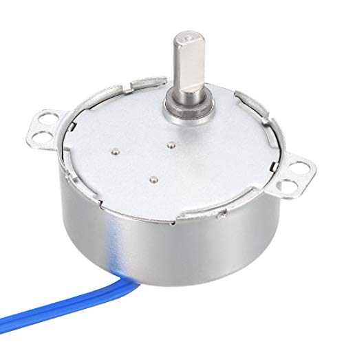 uxcell Synchronous Motor AC 100-127V 20-24RPM 50-60Hz CCW/CW 4W D Shaft - style: 20-24RPM