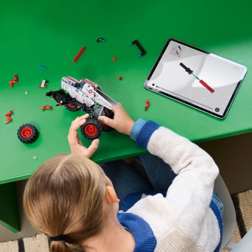 LEGO Technic Monster Jam ThunderROARus Pull-Back Monster Truck Toy - Building Toy for Kids, Boys and Girls, Ages 7+ - Creative Gift Idea for Lovers of Trucks - 42200 - style: ThunderROARus