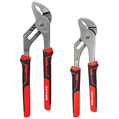 CRAFTSMAN Pliers, 8 & 10", 2Piece Groove Joint Set (CMHT82547) - size: 2 Count, style: 8 and 10 Inch Set