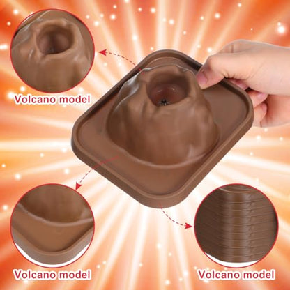 25 Pcs Volcano Science Kit, Volcano Model for Kids STEM Learning