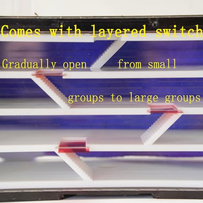 Ant Nest Unlimited Connection Adult Ant Farm Acrylic Transparent Ant Observation Behavior Research Live Ant and Queen Ant Education Ant Nest Suitable for Children and Enthusiasts - size: T6