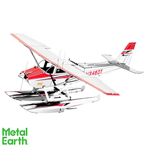 Metal Earth Fascinations Cessna 182 Skylane 3D Metal Model Kit - style: Military