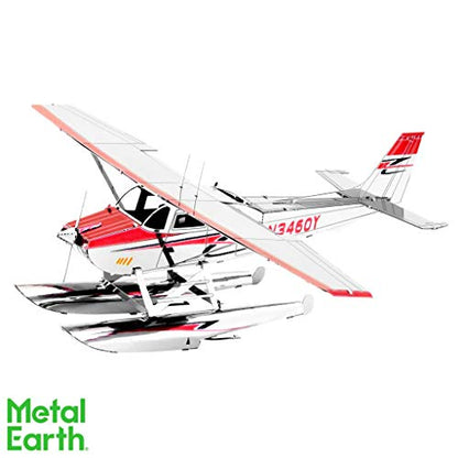 Metal Earth Fascinations Cessna 182 Skylane 3D Metal Model Kit - style: Military