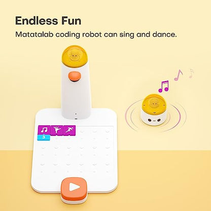 Coding Robot Set for Kids 4+, Screen-Free STEM Programming Toy