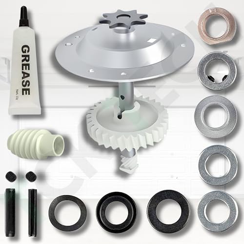 2X Replacement for Liftmaster 41c4220a Gear and Sprocket Kit fits Chamberlain, Sears, Craftsman 1/3 and 1/2 HP Chain Drive Models - color: 2x Gear & Sprocket Kit