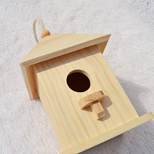 Wooden Birdhouse Creative Wooden Hanging Bird House