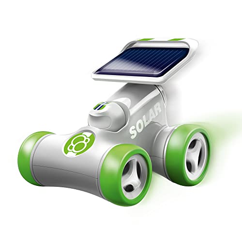 Thames & Kosmos Solar Race Car STEM Experiment Kit | Build a Solar-Powered Race Car | No Batteries Required | Learn About Photovoltaic Technology & Sustainability | Solar Panel Included | for Ages 8+