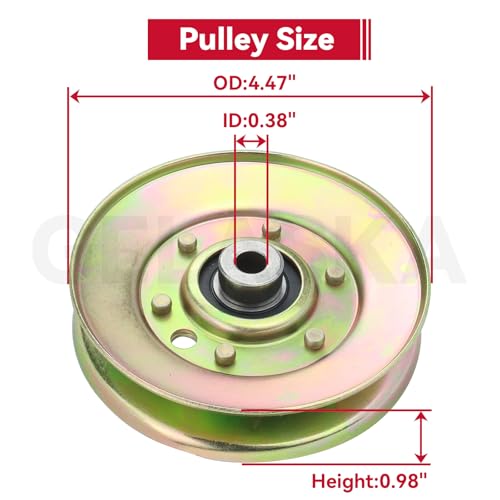 GELASKA 193195 189993 Idler Pulley for Husqvarna 48" GT5000 GTH2548 Decks - color: A11 1x193195