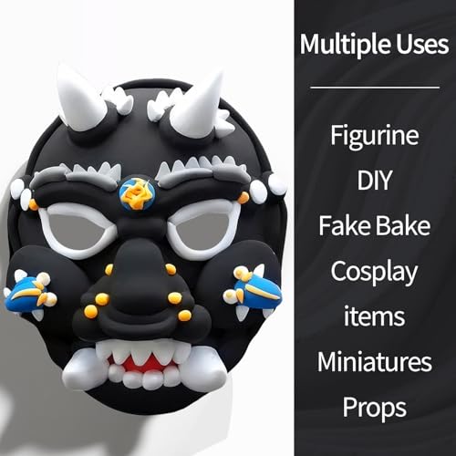 Air Dry Clay Lightweight, Flexible Modeling Clay for Adults Arts and Crafts - color: Black