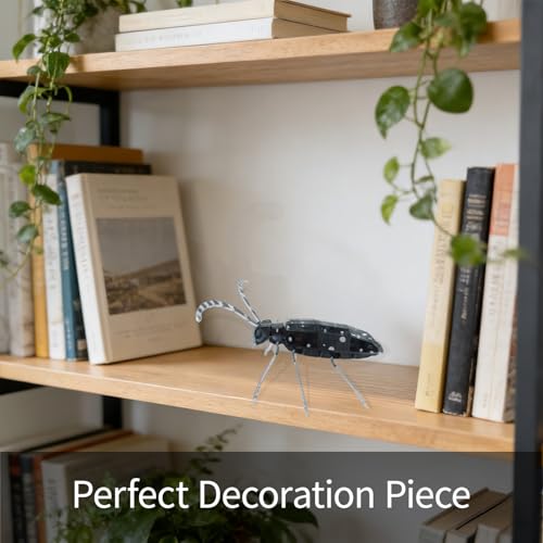 3D Acrylic Insect Puzzle DIY Bug Model Kit Animal STEM Gift - color: Longhorn Beetle