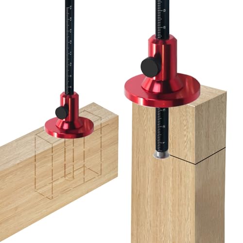 ZJchao European Aluminum Alloy Wheel Marking Gauge Woodworking Scriber for Furniture Projects