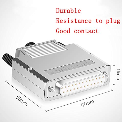 DB25 Solderfree Serial to 25 pin Terminal Thinner Female Adapter - style: Female Metal