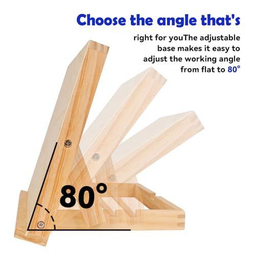 Easel for Painting Tabletop Easel 13 4/5 by 11 2/5 in - size: Easel