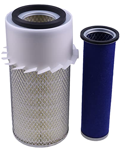 Solarhome 42222 & 42769 Outer Inner Air Filter Set Compatible with Bobcat 6598492 6598362 753 763 773 7753 843 853 S175 S185 S205 T140 T180 T190