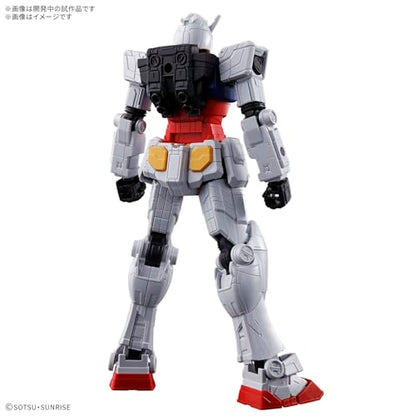 BANDAI Spirits Entry Grade EG RX-78F00/E Gundam 1/144 Scale Color-Coded Plastic Model - style: EG RX-78F00/E Gundam