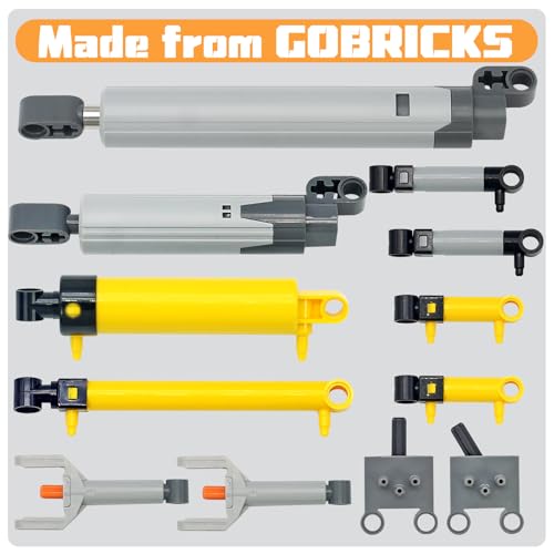 33pcs Pneumatic Pumps Parts Kit, Compatible with Technic Pumps Pneumatic