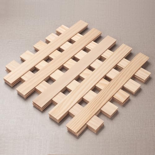 Wooden Dowels for Crafts, Wood Strips Trim Slats for Wall 1/8" × 1.5" × 15", 30 PCS Wooden Sticks for Crafts, Flat Wood Dowel Rods for Crafting, Unfinished Lumber Boards Planks for Woodworking - size: 1/8x1.5x15 in - 30PCS