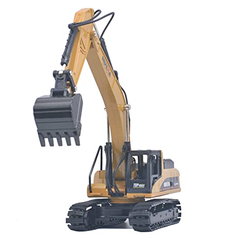 Ailejia 1/50 Scale Articulated Dump Truck Excavator Toy Alloy Models Construction Vehicle s Model Engineering Car Toy boy Gift (Engineering car Suit) - color: Engineering Car Suit