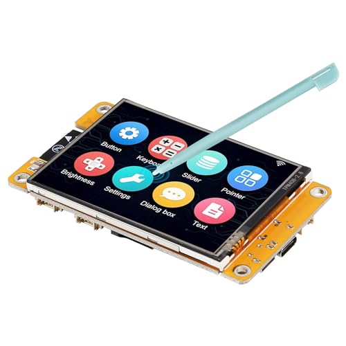 AITRIP 1 Pack ESP32 Development Board ESP32-2432S028R WiFi Bluetooth 2.8 Inch 240X320 Smart Display TFT Module Touch Screen for Arduino