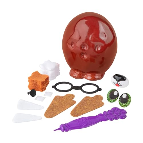 ORB PlushCraft DIY Plushie Pawz Smarty Pup Crafting Kit - Mess Free Fabric by Number System and No Sewing Required - Perfect Arts and Crafts Project and Gift for Boys and Girls - Fun Holiday Gift Idea